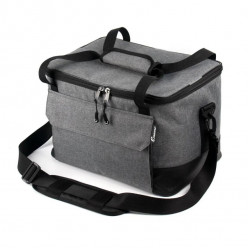 Сумка изотермическая СЛЕДОПЫТ Gray Line Pro, 13 л, цв. серый меланж