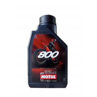 Масло MOTUL 800 2Т FactoryLine OFF ROAD 1л 104038