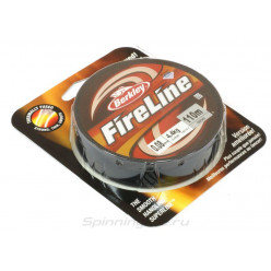 Плетеный шнур Berkley Fireline Smoke 0,25мм 110м