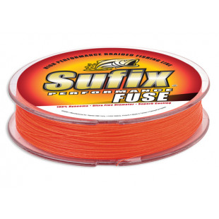 Плетеный шнур SUFIX PERFORMANCE FUSE NEON 0.10мм 250м