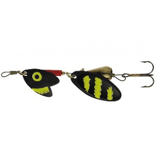 Блесна MEEPS Tandem Trout 1 6.5гр black/yellow