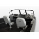 Лодка Волжанка 50 Фиш серо-синяя 50F 17 E424