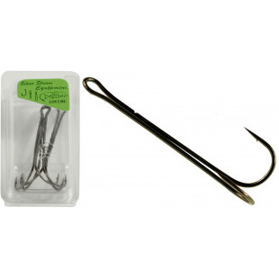Двойник DOUBLE HOOK 3X-SUPER №1/0 BN (3шт.)