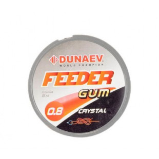 Фидерная резина Dunaev Feeder Gum Clear (Crystal) 0,8 мм