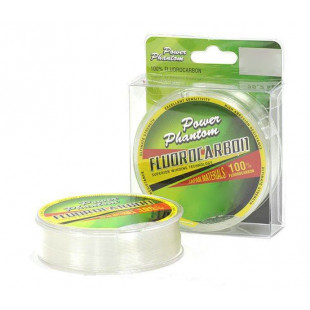 Леска Power Phantom Fluorocarbon 0,14мм 30м прозрачная