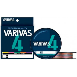 Плетеный шнур Varivas PE 4 150м 0,8 Marking