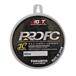 Леска флюорокарбон Jig It x Tokuryo Fluocarbon Pro FC 4.0, 50 m 0,352мм