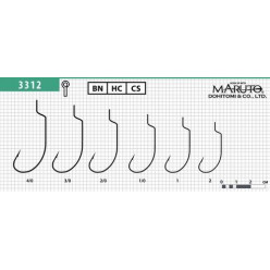 Крючки Maruto 3312 BN №2/0 (5шт)