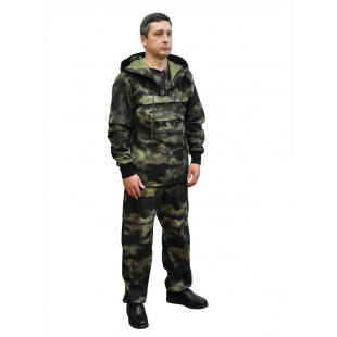 Костюм противоэнцефалитный с сеткой с ловушкой цв. темный мох р.48 рост 170/176