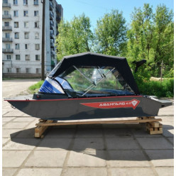 Лодка Авангард 4.0 + кронштейн и тент