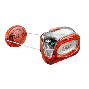 Фонарь налобный PETZL ZIPKA,красный