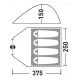 Палатка GREENELL Керри  4V3 коричневый