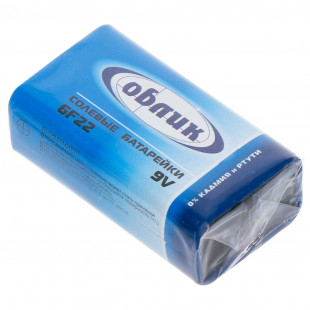 Элемент питания Облик 6F22 9V