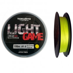 Шнур Tokuryo Light Game X4 Yellow 1.0 PE 150m