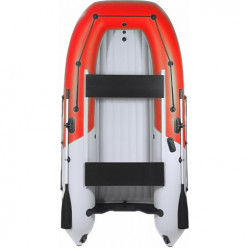 Надувная лодка Grouper GR375W (серо-красный)