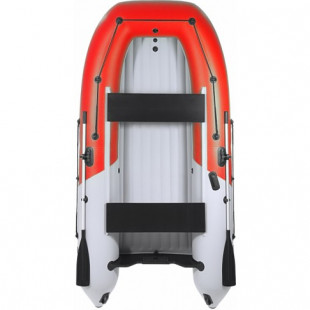 Надувная лодка Grouper GR375W (серо-красный)