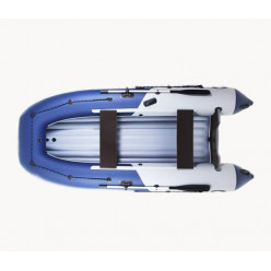 Надувная лодка Grouper GR335 (серо-светлосиний)