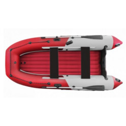 Надувная лодка Grouper GR335 (серо-красный)