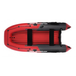 Надувная лодка Grouper GR350 (черно-красный)
