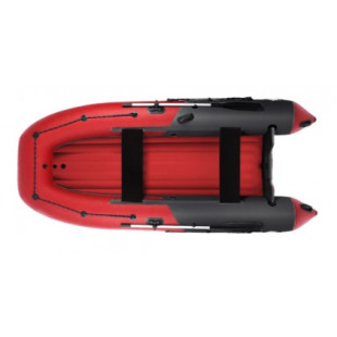 Надувная лодка Grouper GR350 (черно-красный)