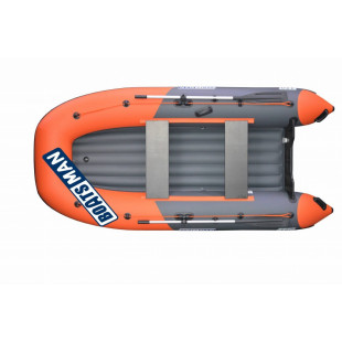 Надувная лодка BoatsMan BT320A (графитово-оранжевый)