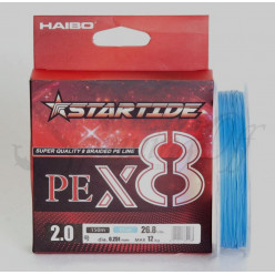 Шнур HAIBO STARTIDE PEx8 2.0 0.251mm 12kg 150m blue