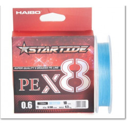 Шнур HAIBO STARTIDE PEx8 3.0 0.35mm 16.7kg 150m blue