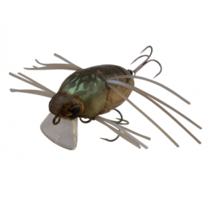 Воблер JACKALL Chubby Bug 35 clear brown kogane