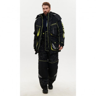 Костюм Huntsman Siberia Reflect V2 тк.Breathable Reflex Membrane цв.черный р-р 48/50-170/176
