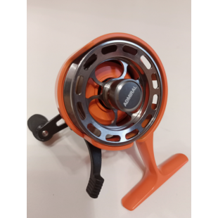 Катушка зимняя мультипликаторная ADMIRAL Fishing Reel 60 оранжевая правая