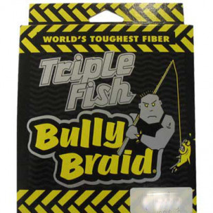 Плетеный шнур "TRIPLE FISH" Bully Braid 12LB 135м