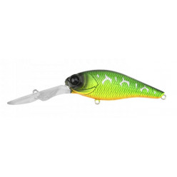 Воблер Tsuribito Deep Chok 62F/W-111 Crack chartreuse tiger