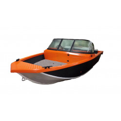 Лодка VOLZHANKA 46 Fish оранжевый, карбон 46F 42 B525