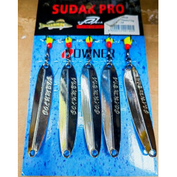 Блесна зимняя Сolumbia Sudak Pro 21гр #2 серебро