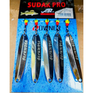 Блесна зимняя Сolumbia Sudak Pro 21гр #2 серебро