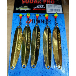 Блесна зимняя Сolumbia Sudak Pro 15гр #1 золото