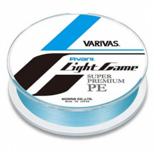 Плетеный шнур Varivas Light Game Super Premium PE*4 100m 0.2