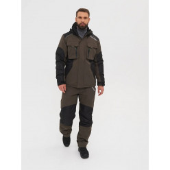 Костюм демисезонный Торнадо -15  цв.хаки тк.Breathable р.56/58-170/176