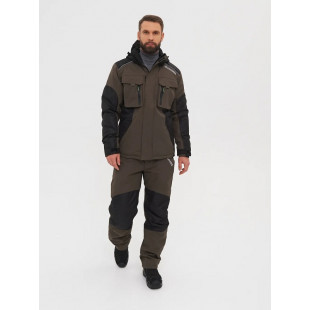 Костюм демисезонный Торнадо -15  цв.хаки тк.Breathable р.56/58-170/176
