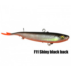 Баланслаг Jig It Whale Tail 130мм 31гр цв.F11 Shiny black back