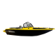 Лодка VOLZHANKA 46 Fish желтый, карбон с мотором YAMER EF60 FVEL-T 46F 73 D525