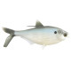 Мягкая приманка 13FISHING B.A.M.F. Shad 8/Silver Shad