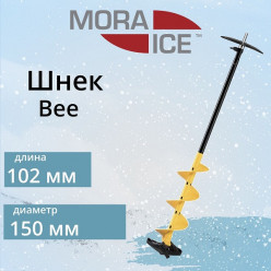 Шнек MORA Ice Bee 150mm +адаптер PRO