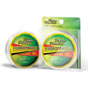 Леска Power Phantom Fluorocarbon 0,23мм 50м прозрачная