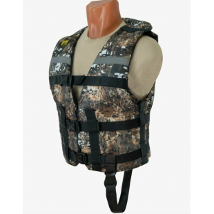 Жилет спасательный Таймень XXXL Лес пиксель