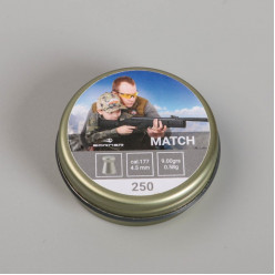 Пули пневматические Borner Match 4.5кал.250шт 0,58гр