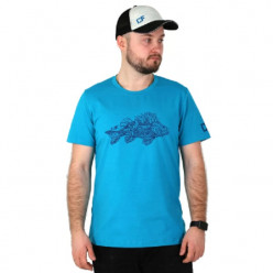 Футболка Crazy Fish Relict Perch p. XL голубая
