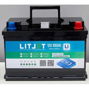 Аккумулятор LITJET стартово/тяговый 12V 100Ah 1280Wh 1000CCA