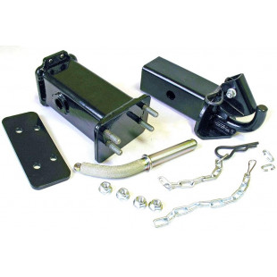 Комплект задней сцепки снегохода Stels 600/800 под квадрат, черный JU080241