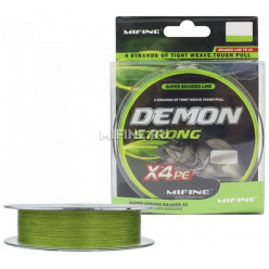 Плетеный  шнур MIFINE DEMON STRONG X4 100м 0,18 15,1кг